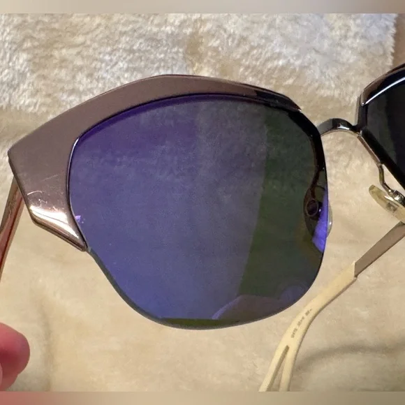 DIOR MIRRORED SUNGLASSES, 124TE - Picture 10 of 16